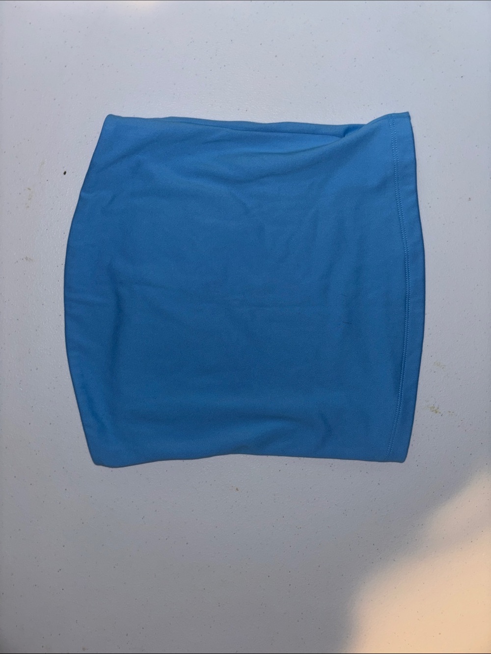 Blue Women's tube top